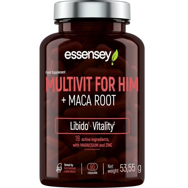 Trec Nutrition ESSENSEY Multivitamíny pre mužov s MACA - 90 kapsúl