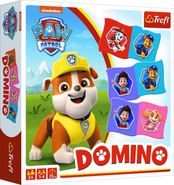 Trefl HRA Domino Tlapková Patrola 28 dílků karton (společenská hra)