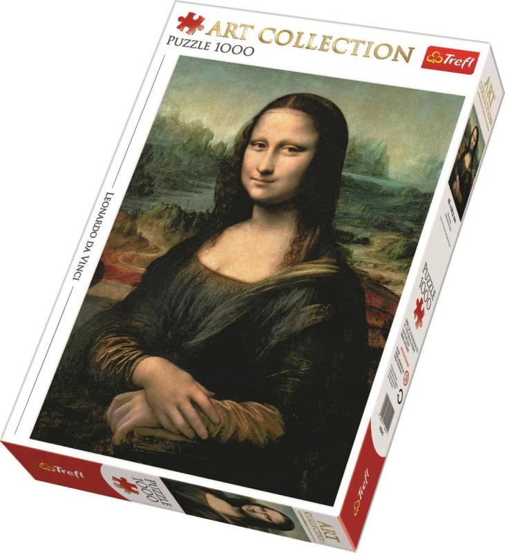 Trefl PUZZLE Art Collection Mona Lisa 48x68cm skládačka 1000 dílků