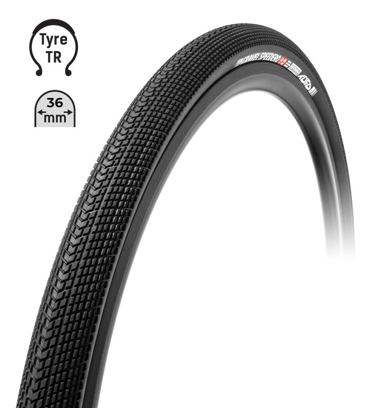 TUFO Plášť Gravel SPEEDERO 700x36C, bezduš. čierny