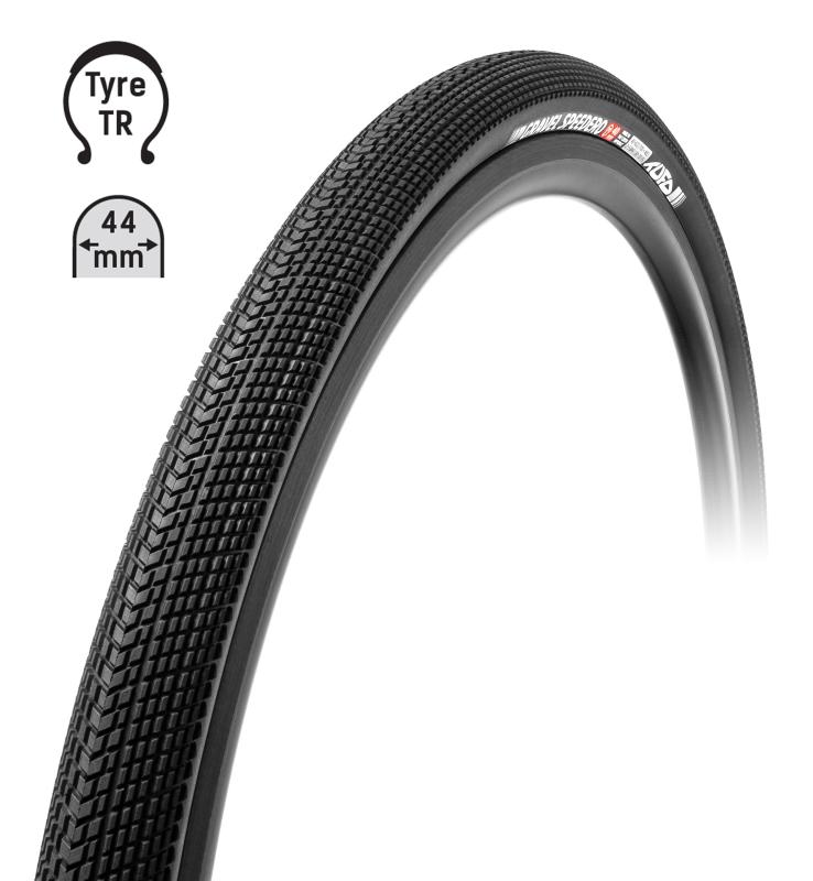 TUFO Plášť Gravel SPEEDERO 700x44C, bezduš. čierny