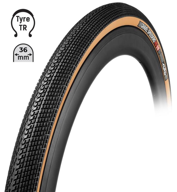 TUFO Plášť Gravel SPEEDERO HD 700x36C,bezd.črn/béž