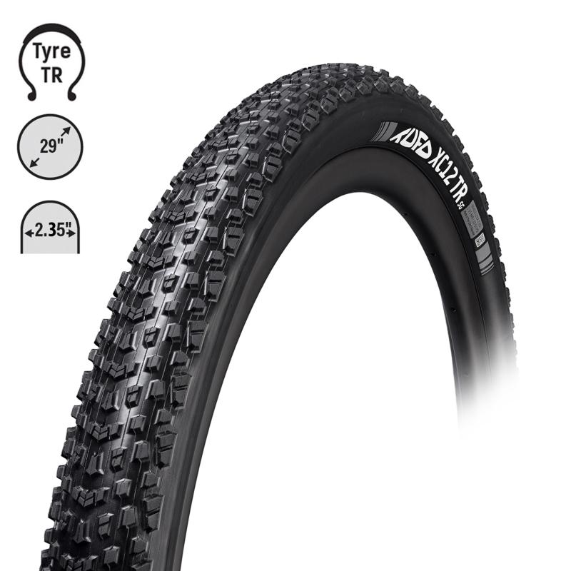 TUFO Plášť MTB XC12 TR 29" x2,25,kevlar,bezduš.čer.