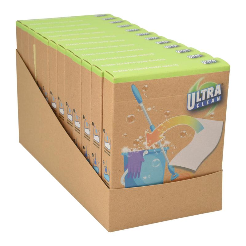 Ubrousky mýdlové na čištění podlah (12ks) ULTRA CLEAN