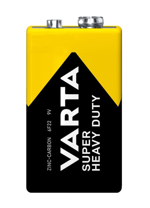 VARTA Baterie 9V, 6F22 SuperLife Zn VARTA