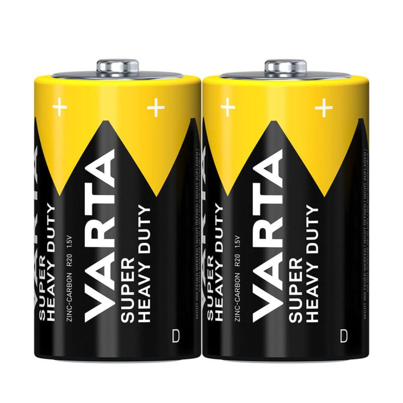 VARTA Baterie D, R20 SuperLife Zn (2ks) VARTA