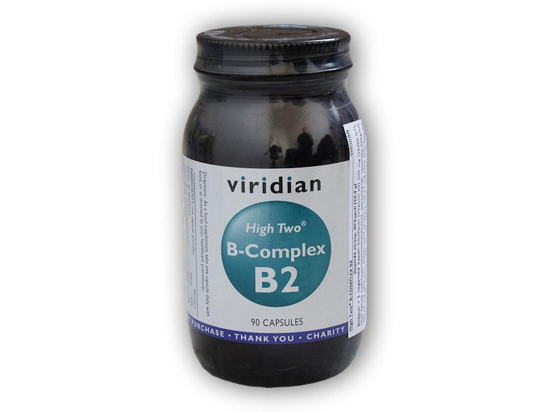 Viridian B-Complex B2 High Two 90 kapslí