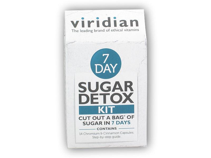 Viridian Chromium Cinamon Complex 14 kapslí (7 Day Sugar Detox)