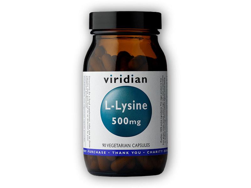 Viridian L-Lysine 90 kapslí