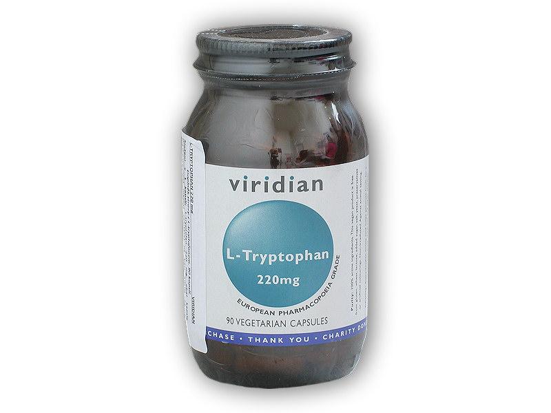 Levně Viridian L-Tryptophan 220mg 90 kapslí