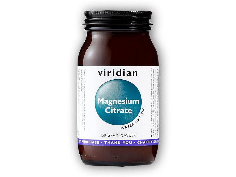 Viridian Magnesium Citrate Powder 150g