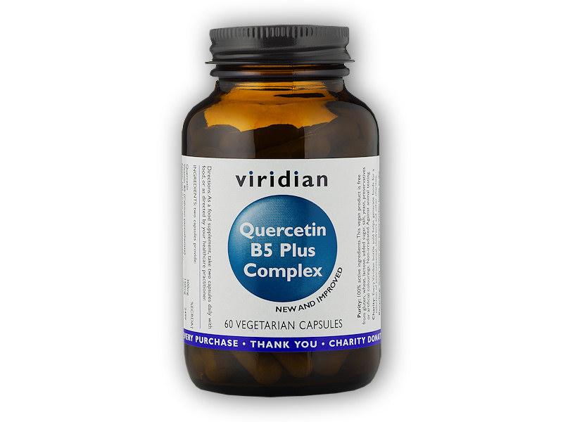 Viridian Quercetin B5 Plus Complex 60 kapslí