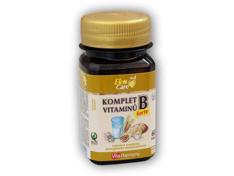 VitaHarmony Komplet vitamínů B forte 60 tablet