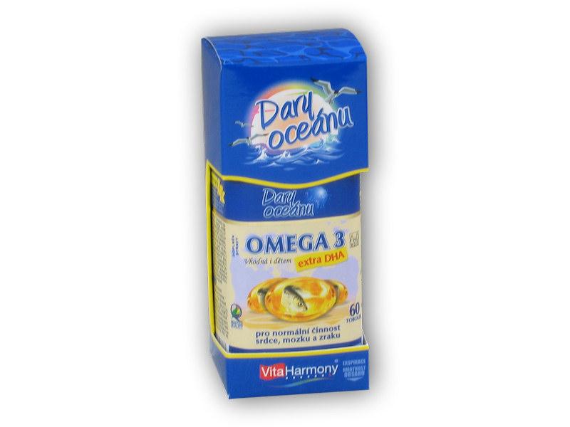VitaHarmony Omega 3 Extra DHA aj pre deti 60 tabliet