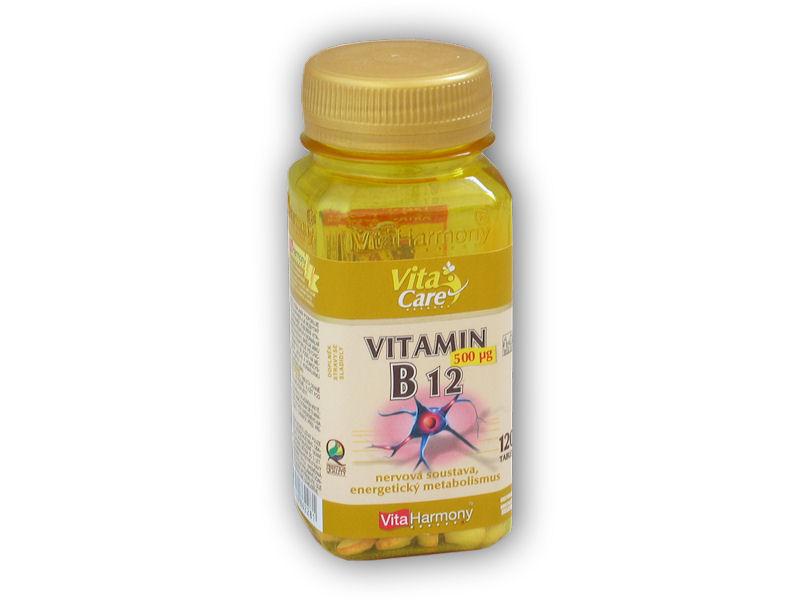 Levně VitaHarmony Vitamín B12 120 tablet