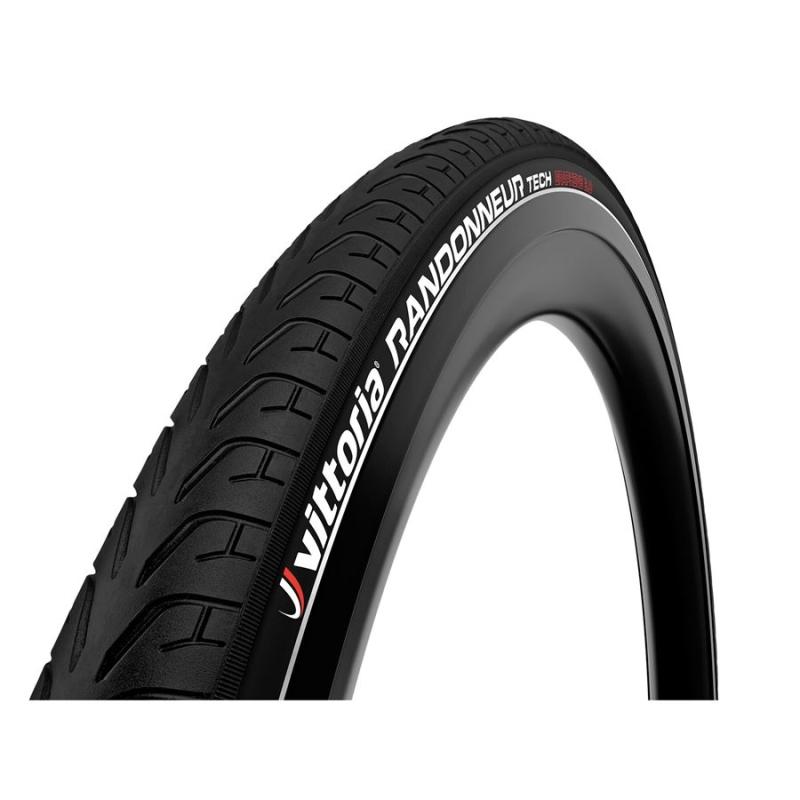 Vittoria Randonneur Tech 37 622 rigid full black refl G2.0