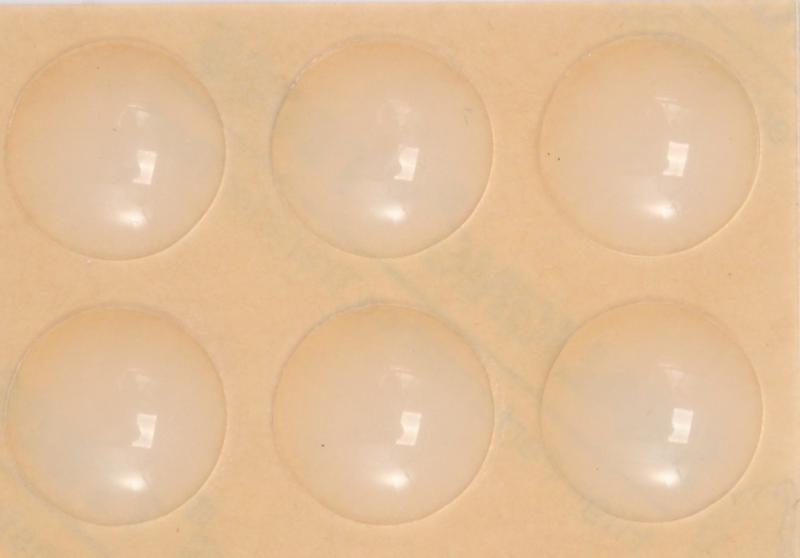 Vorel Podložka samolepící pod nábytek 19mm,6ks
