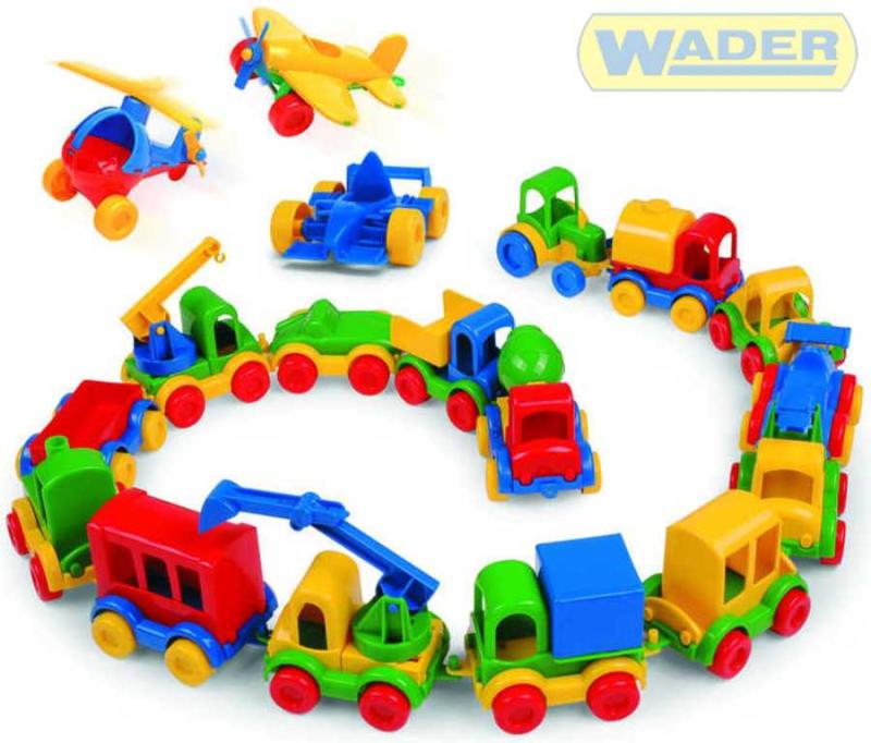 Wader Kid Car vozítka 18 druhů 60000