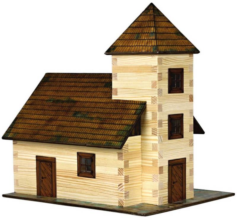 Walachia Kostel W12 Hobby Kit DŘEVĚNÁ (stavebnice)