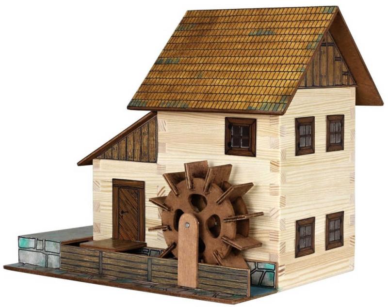 Walachia Vodní mlýn W16 Hobby Kit DŘEVĚNÁ (stavebnice)