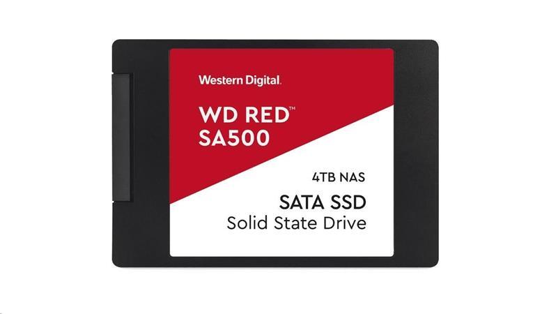 Western Digital WD RED SSD 3D NAND WDS400T2R0A 4TB SATA/600, (R:560, W:530MB/s), 2.5