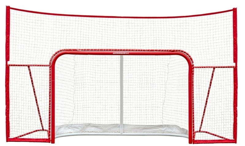 Winnwell 72 ProForm hokejová branka s postranní sítí - Stand-alone