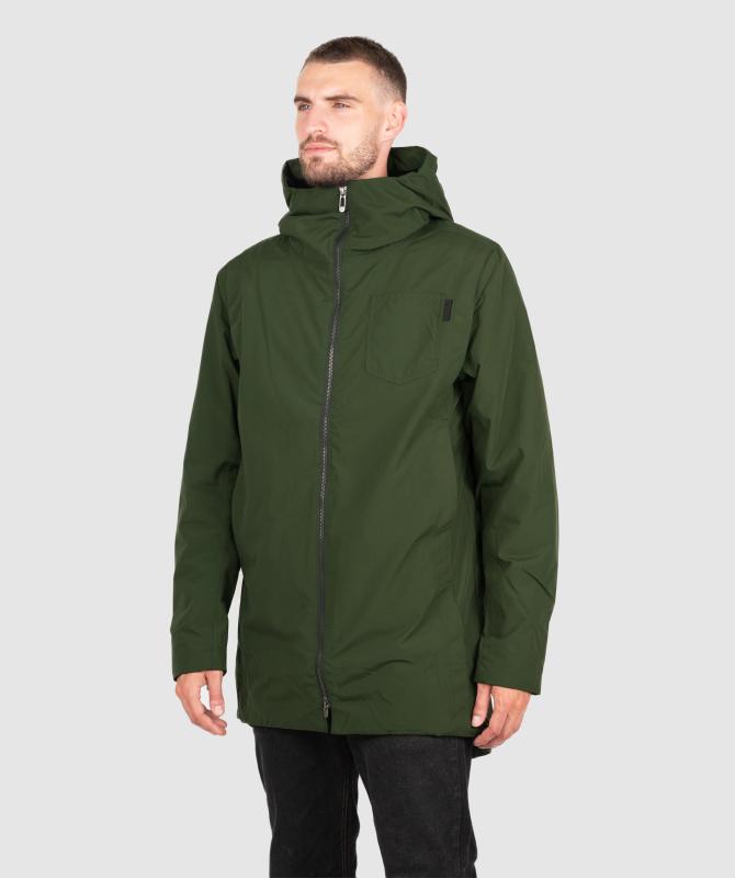 Woox Carnaby Kombu Green pánská zimní bunda