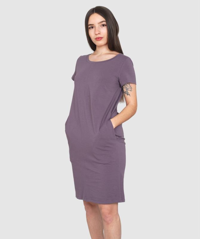 Woox Kamisu Black Plum šaty