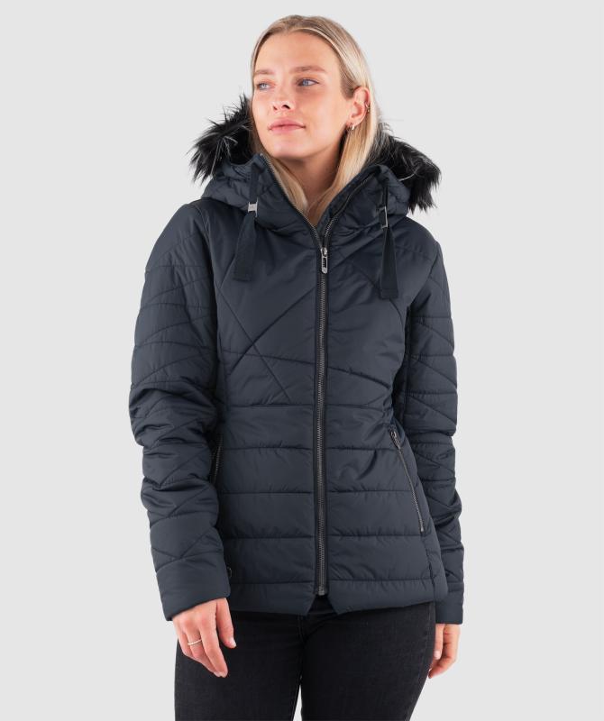 Woox Pinna Anthracite Chica dámská zimní bunda