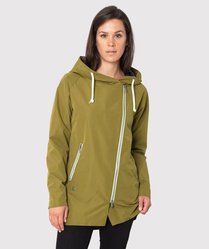 Woox Ventus Urban Fir Green Chica dámská větrovka