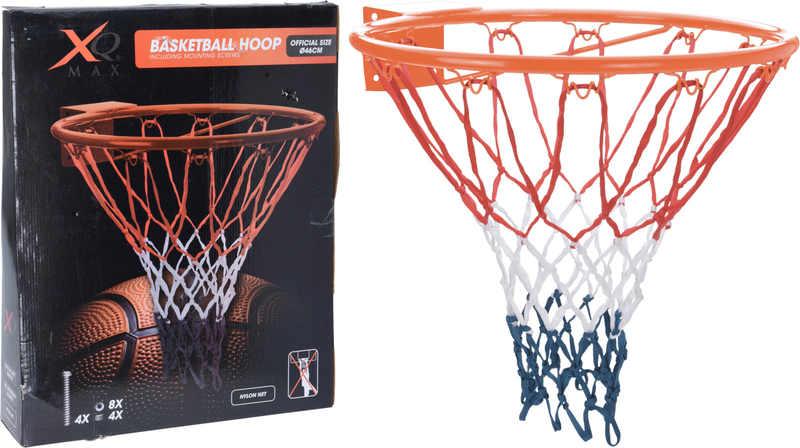Xqmax Basketbalový koš se sítí na zeď