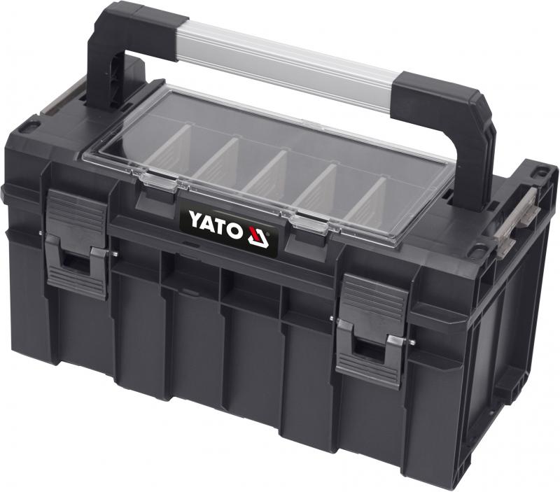 Yato Box na nářadí plastový s organizérem 450x260x240mm