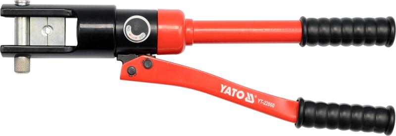 Yato Kleště lisovací na koncovky kabelů AL 10-95mm2 , Cu 10-120mm2, 415mm