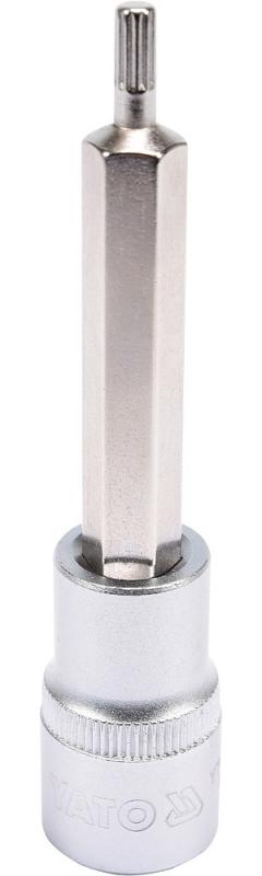 Yato Nástavec prodloužený 1/2" bit vícezubý M5
