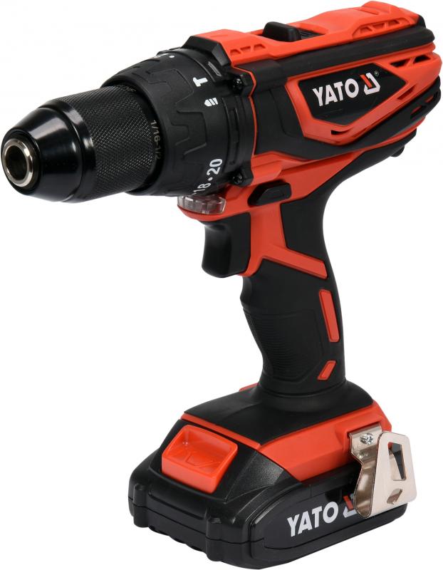Yato Příklepová vrtačka 18V - sada