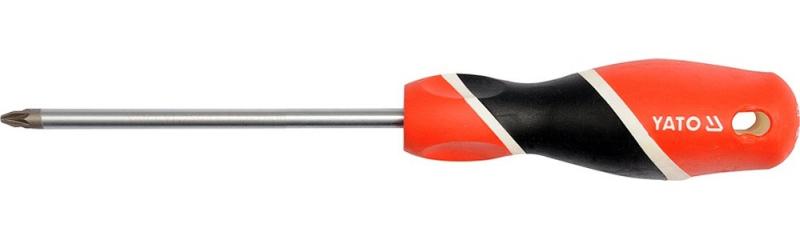 Yato Šroubovák křížový PZ2 x 100 mm magnetický S2