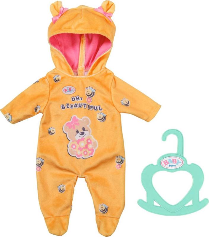 ZAPF BABY BORN Little Overal medvídek pro panenku miminko 36cm