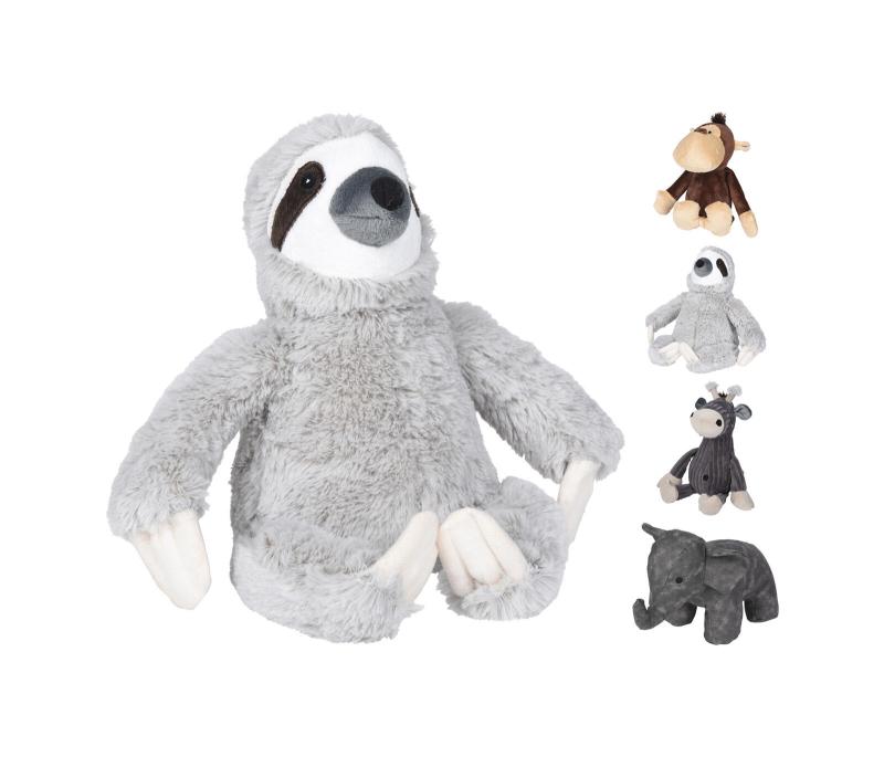 Zarážka dveřní 21cm, polyester/závaží, mix