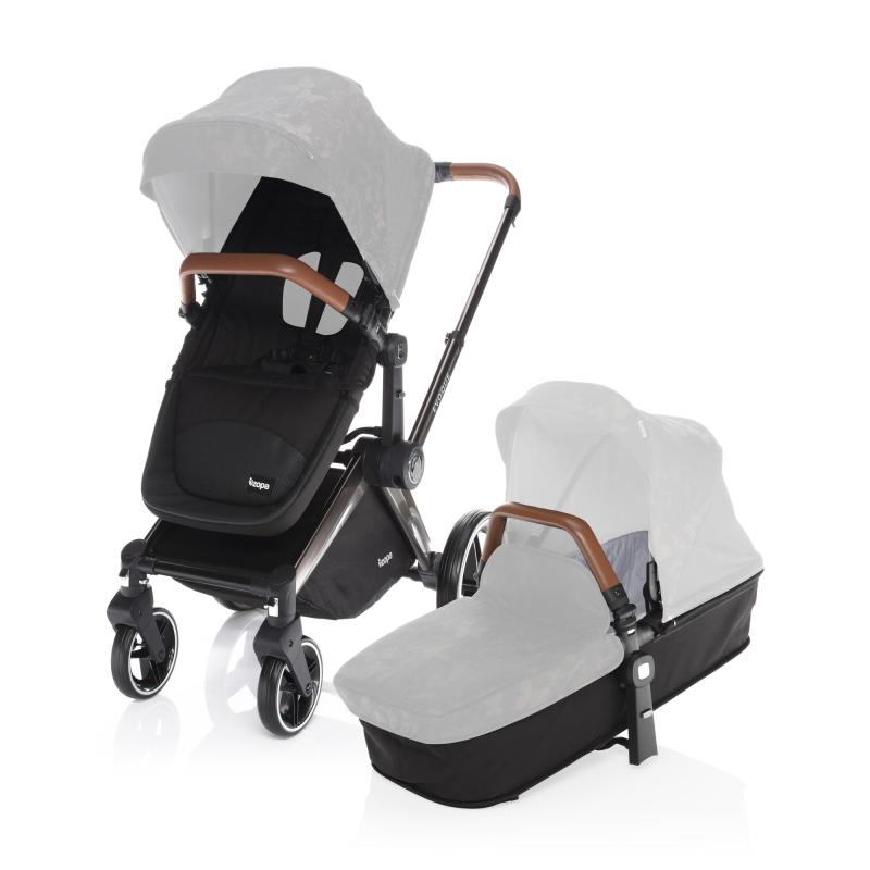 Zopa Kočárek Evoque - základ Silver/Brown