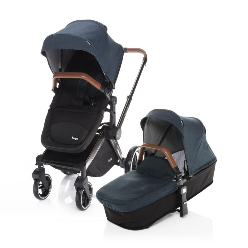 Zopa SET Kočárek Evoque + Barevný set S/BR_Petrol Blue