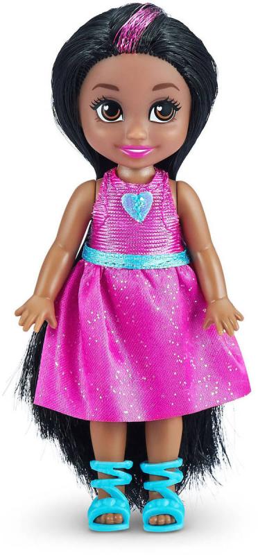 ZURU Sparkle Girlz Panenka princezna zimní růžová v kornoutu